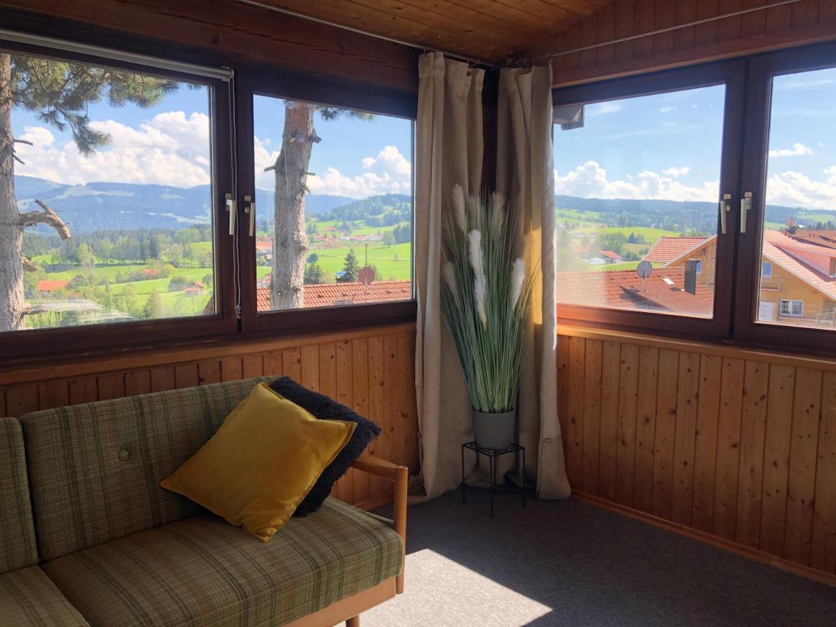 Panoramaapart - Alpzeit Im Westallgaeu Oberreute Exteriér fotografie