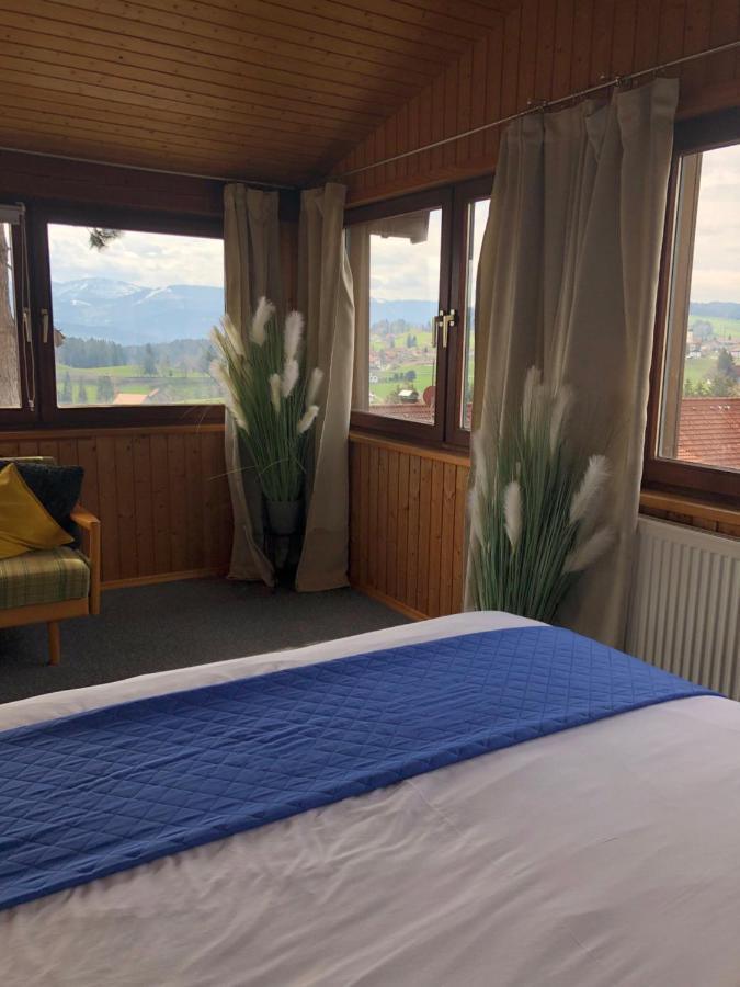 Panoramaapart - Alpzeit Im Westallgaeu Oberreute Exteriér fotografie