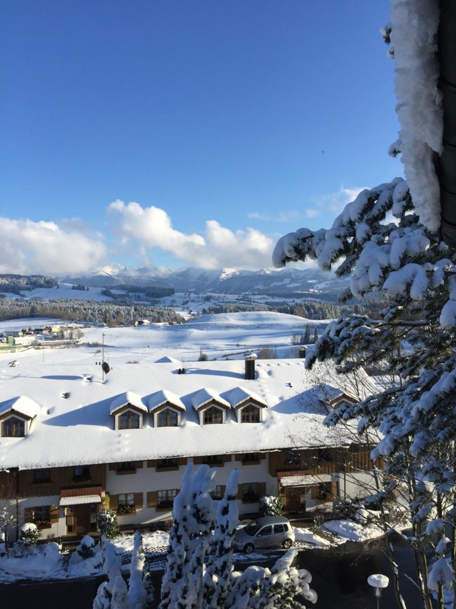 Panoramaapart - Alpzeit Im Westallgaeu Oberreute Exteriér fotografie